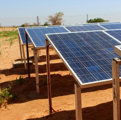 Sunmoy solar pump is installed in Africa